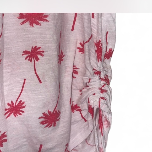 Palm Tree Print Tank Top - Pink - Picture 4 of 4